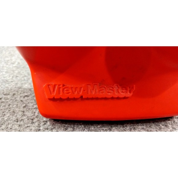 Vintage GAF View-Master Red Viewer w/ Orange Lever + Backyardigans Dics - Picture 10 of 11